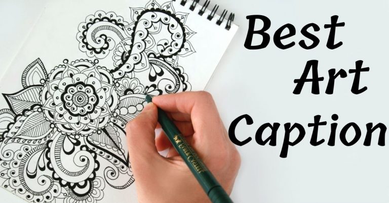 65 Best Caption For Art StatusBuzz