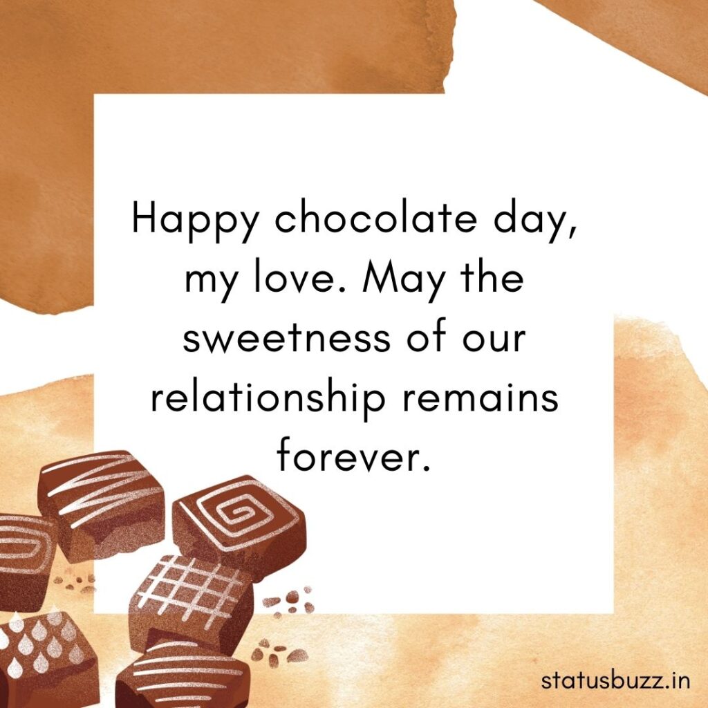 90+ Chocolate Day Wishes, Messages, Status & Quotes | StatusBuzz