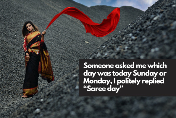 Saree Quotes For Insta