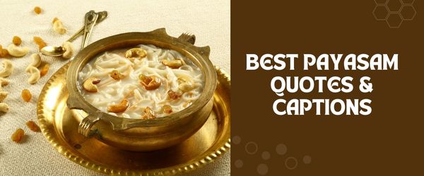 Payasam quotes