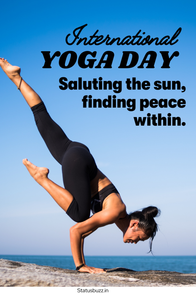 yoga day messages