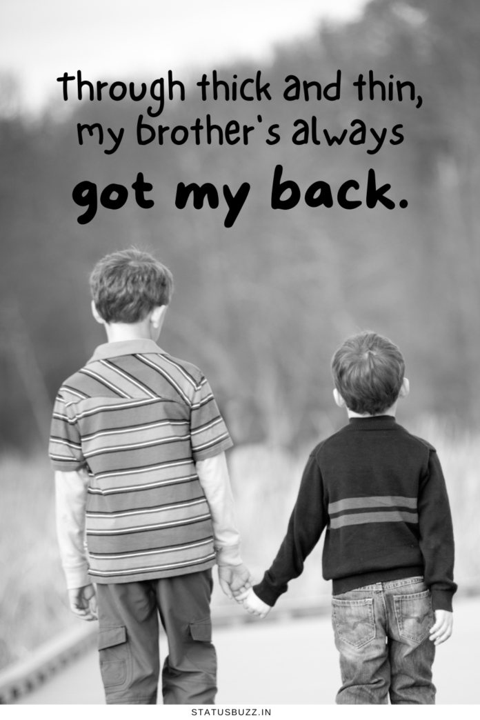 100 Brother Captions For Instagram StatusBuzz