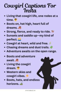 100-cowgirl-captions-for-instagram-statusbuzz