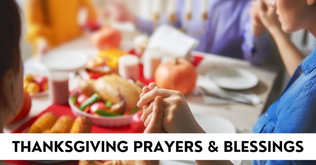 Thanksgiving Prayers