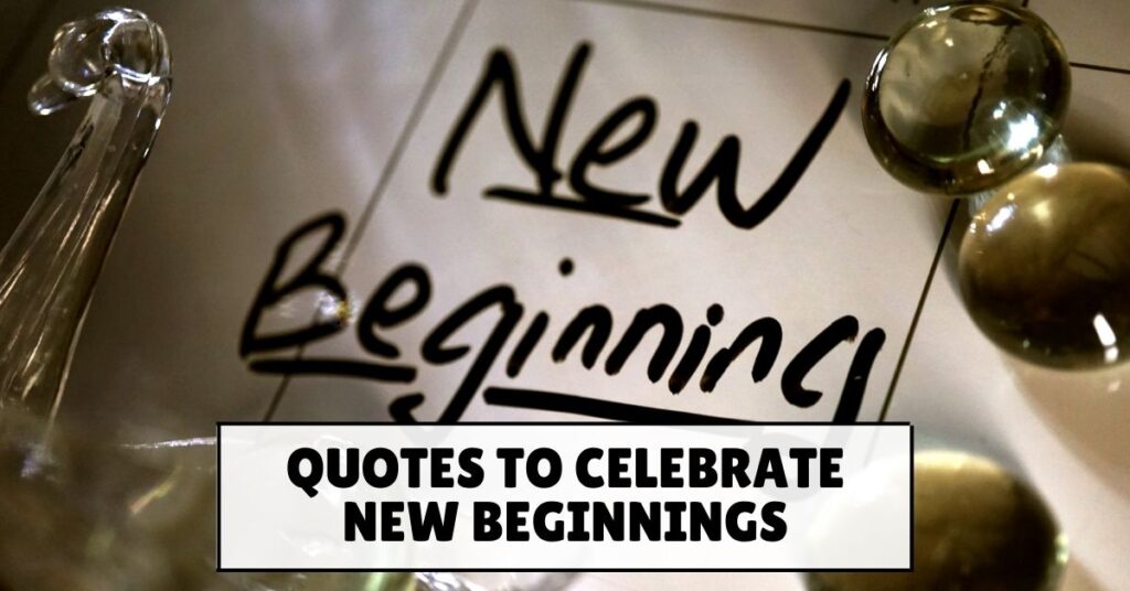 New Beginning quotes