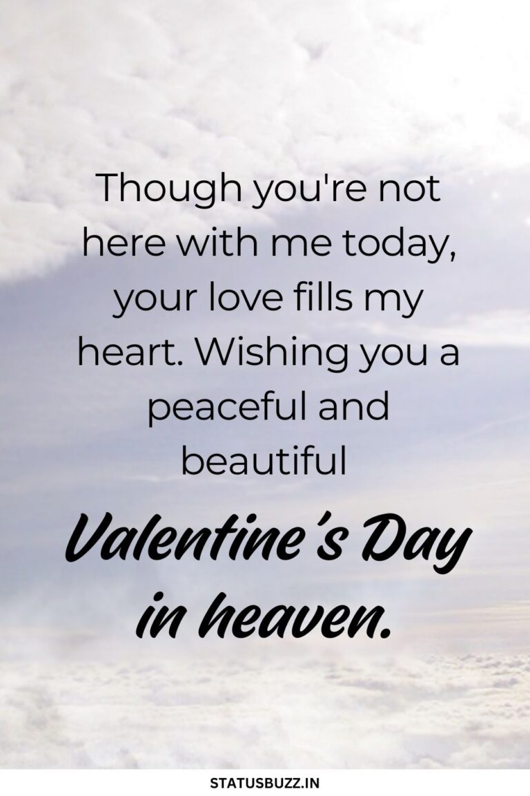 110+ Valentine’s Day in Heaven Quotes - StatusBuzz