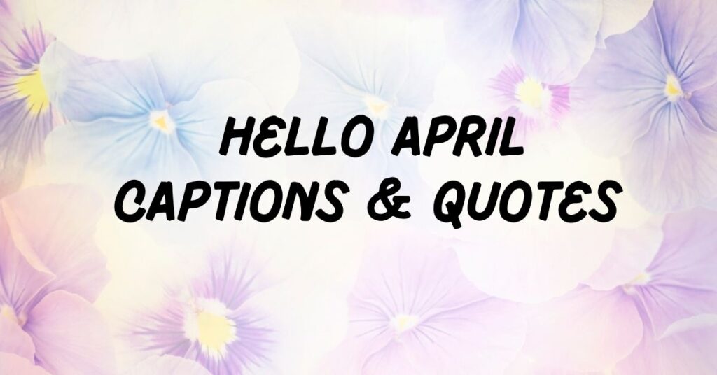 April Captions