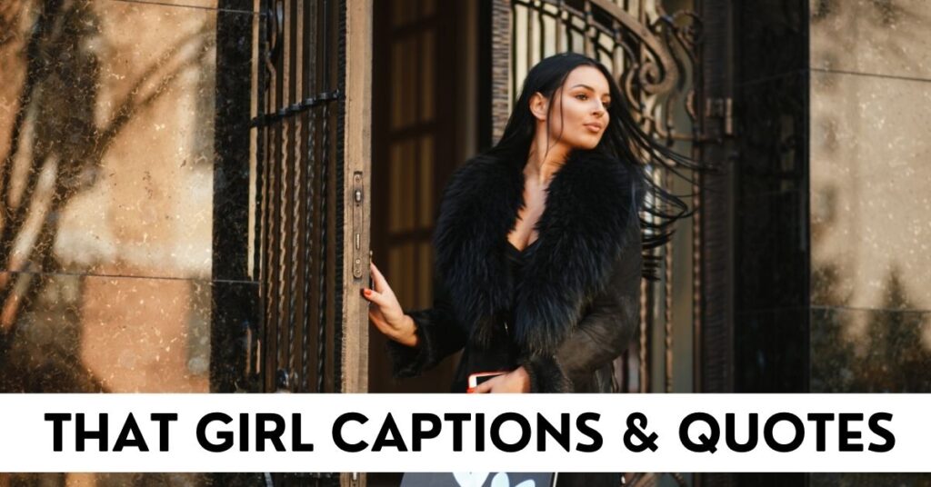 That Girl Captions