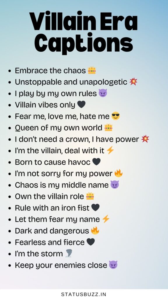 villain era captions