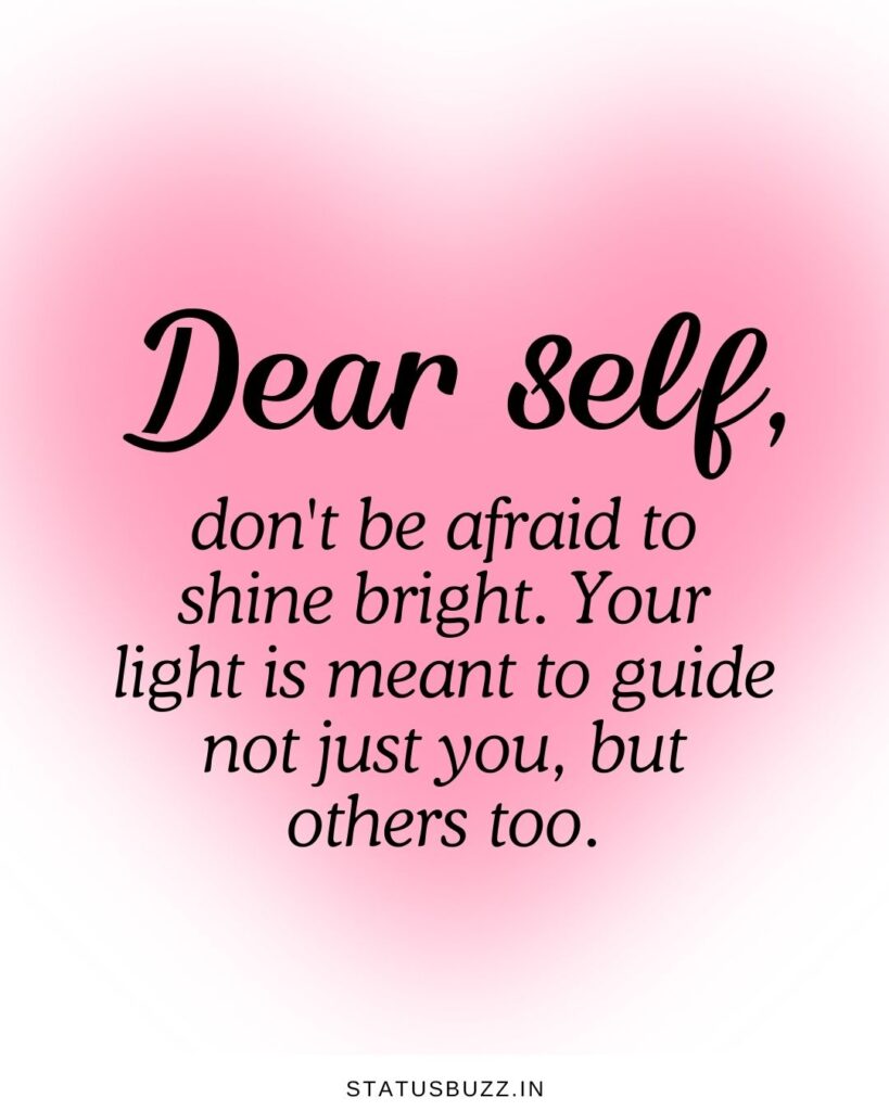 Dear Self Quotes