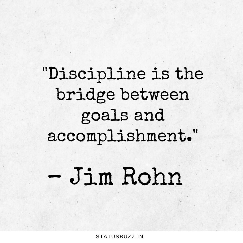 Discipline Quotes