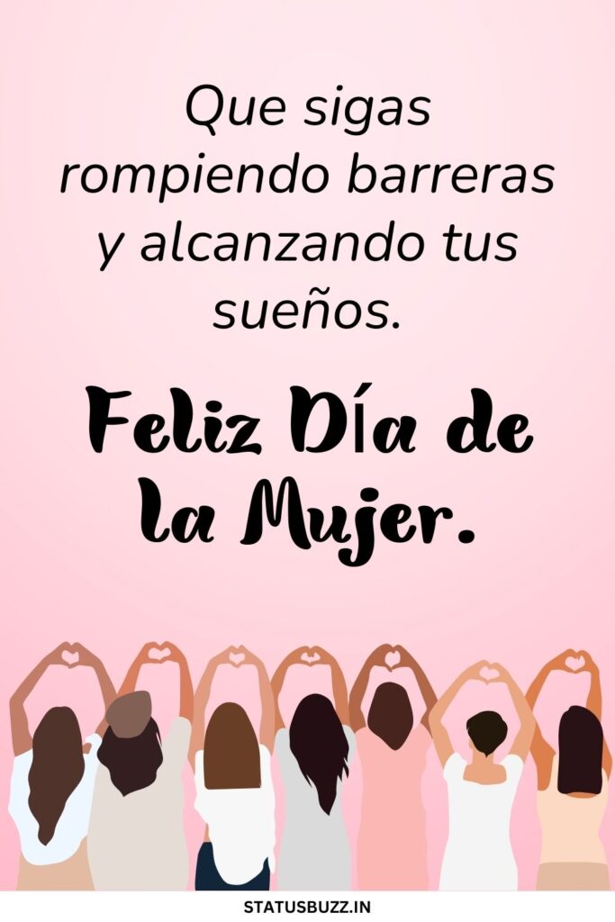 Feliz Día de la Mujer