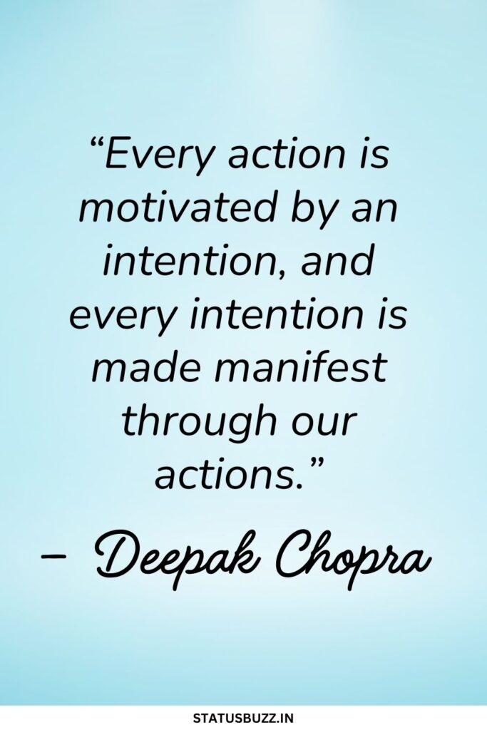 Intention Quotes
