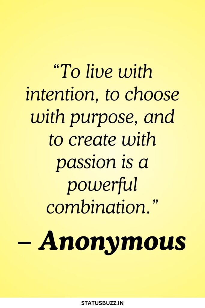 Intention Quotes