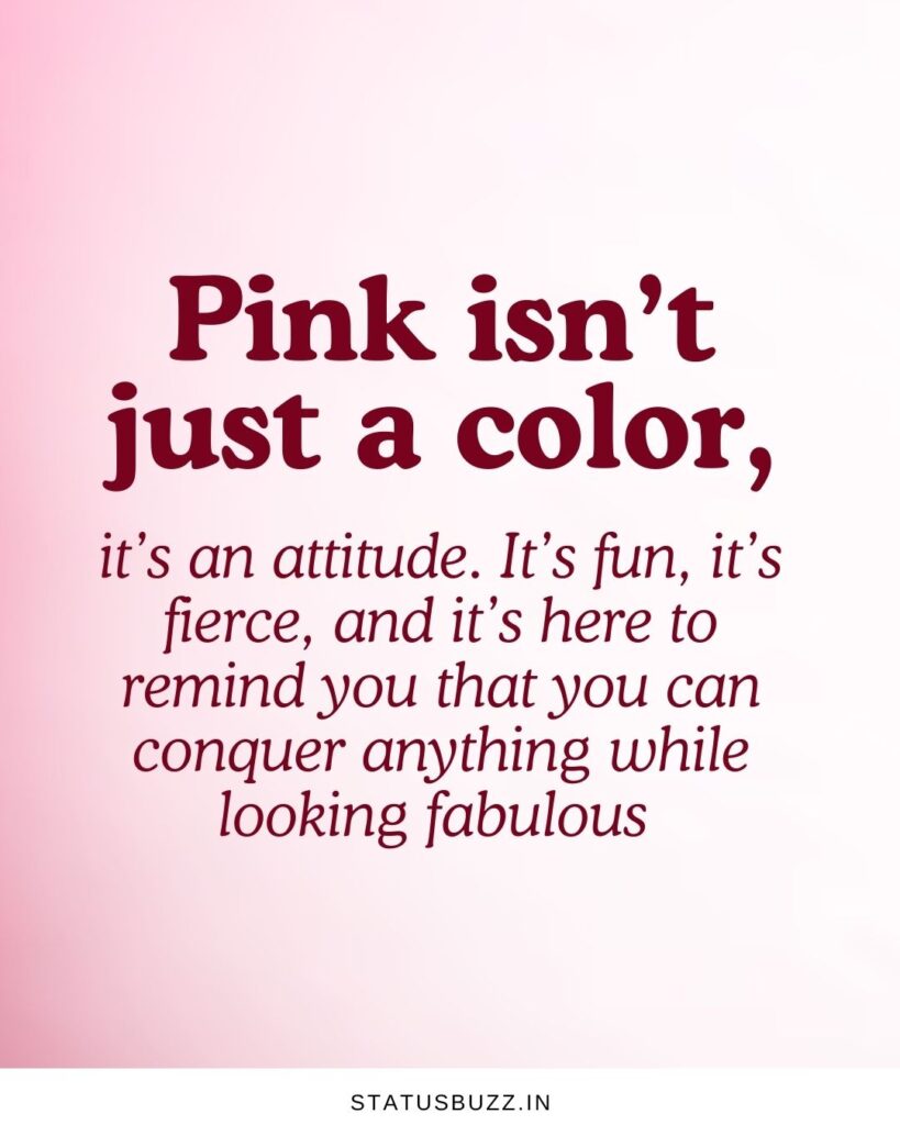Pink Girly Quotes