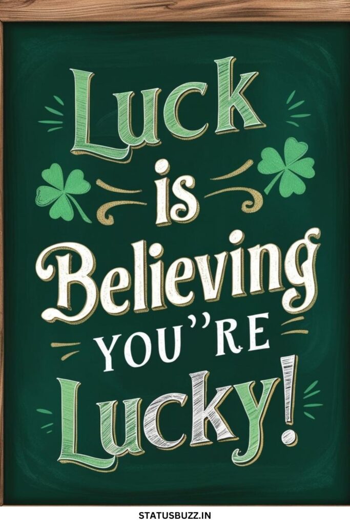 St. Patrick's Day Chalkboard Quotes