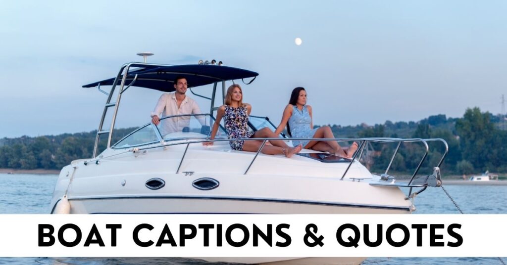 Boat Captions