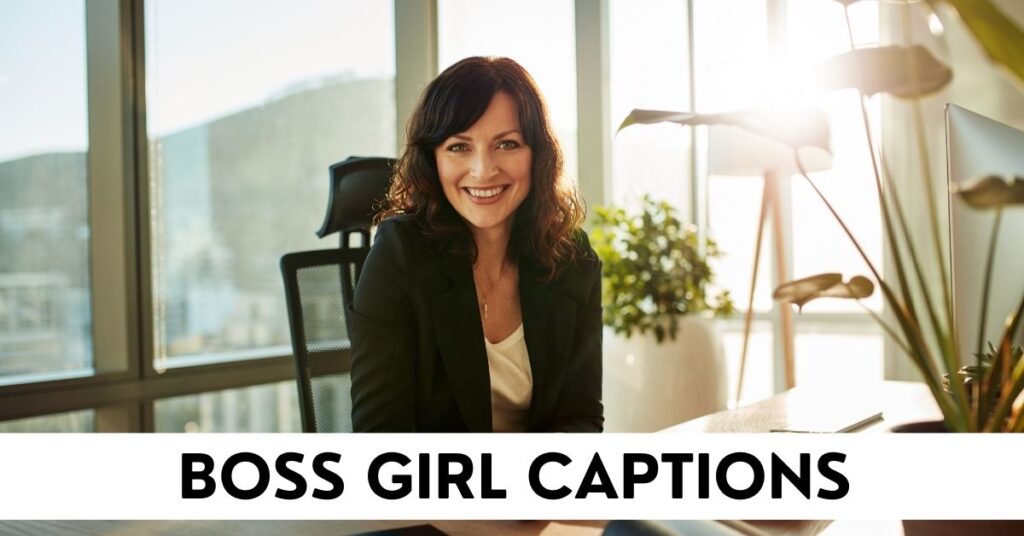 Boss Girl Captions