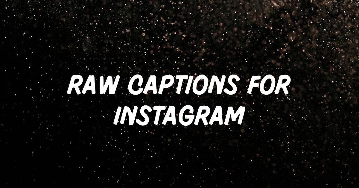 Raw Captions