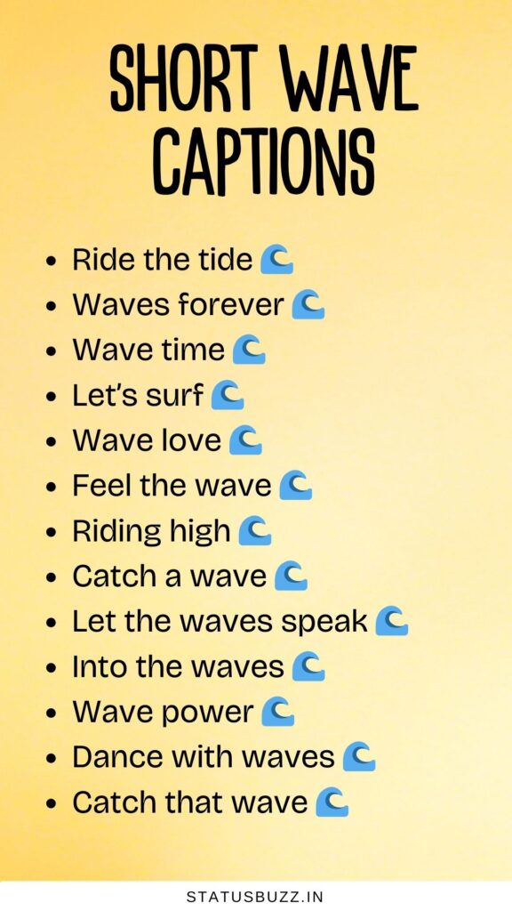 short wave captions