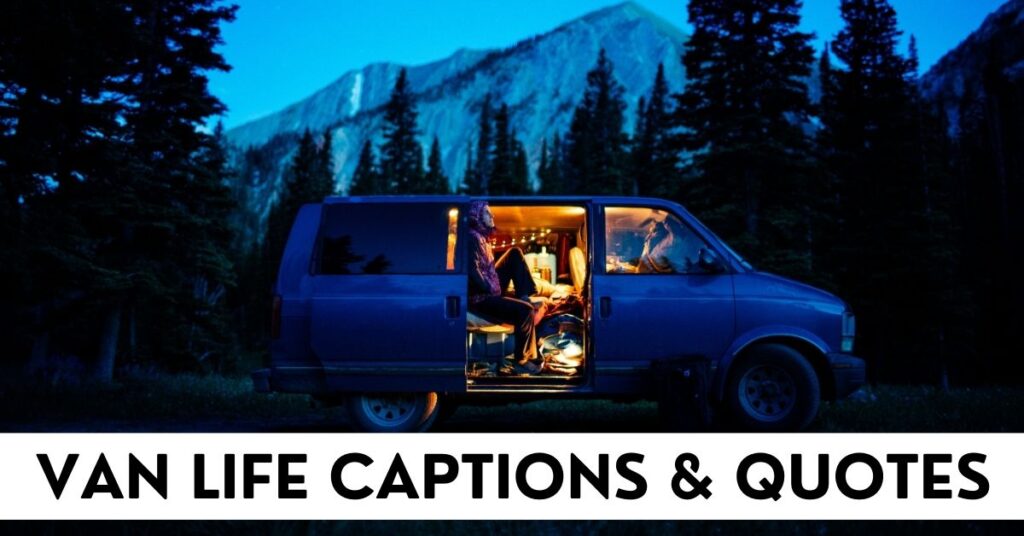 van life captions for instagram