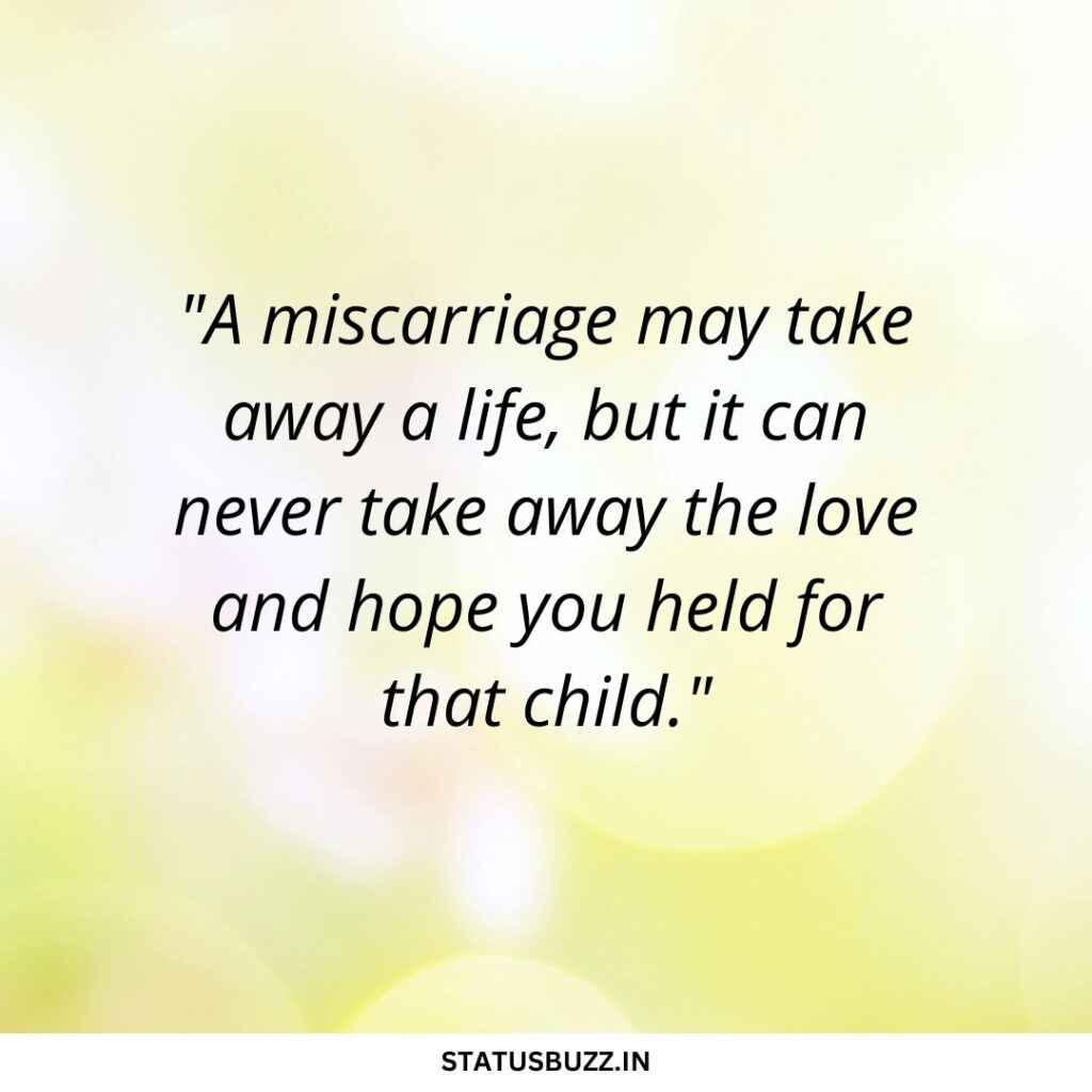Miscarriage Quotes
