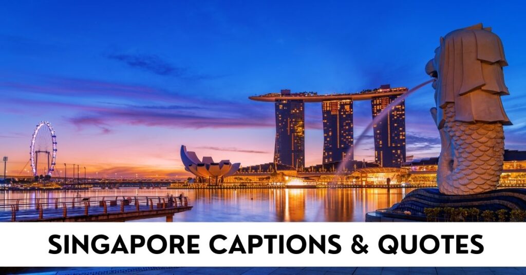 Singapore Captions