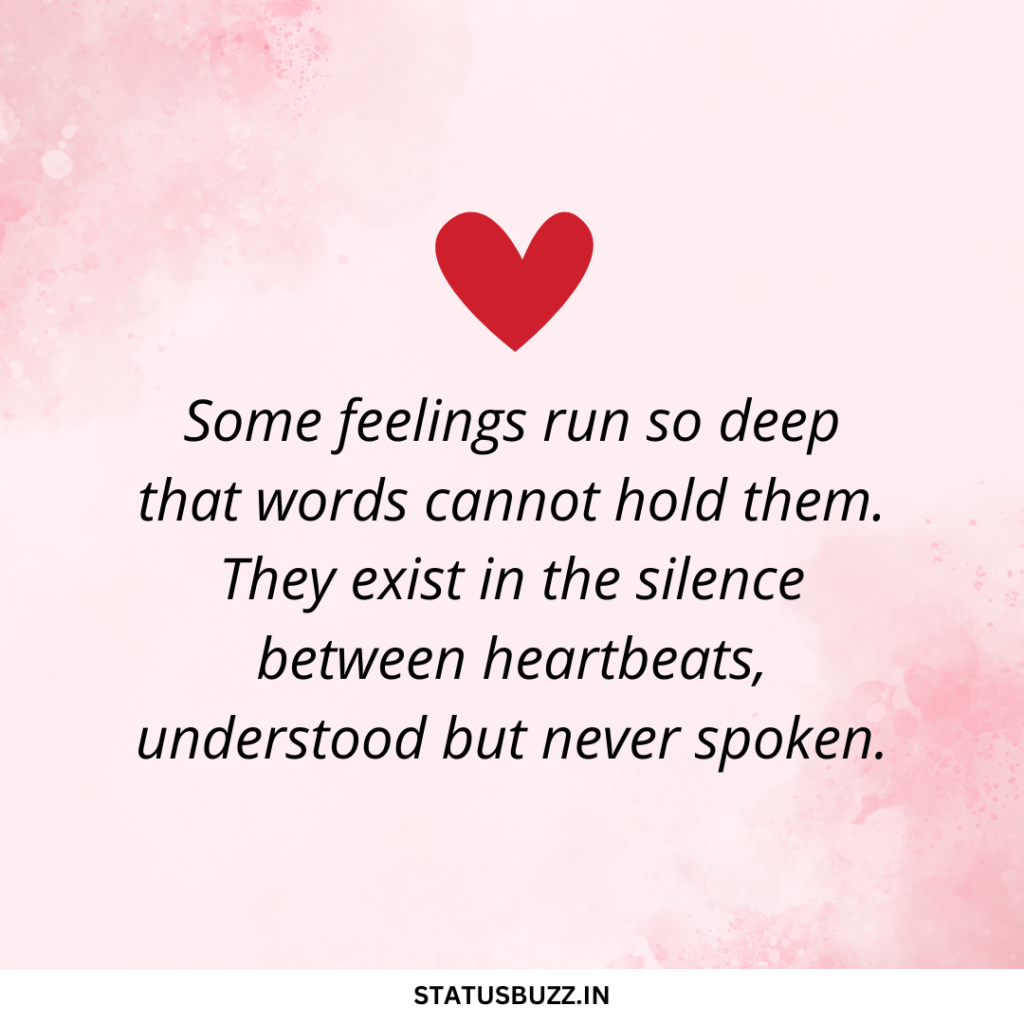 deep feelings quotes