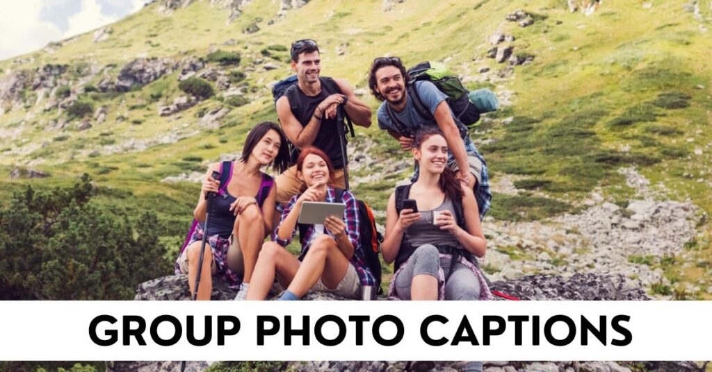 Group Photo Captions