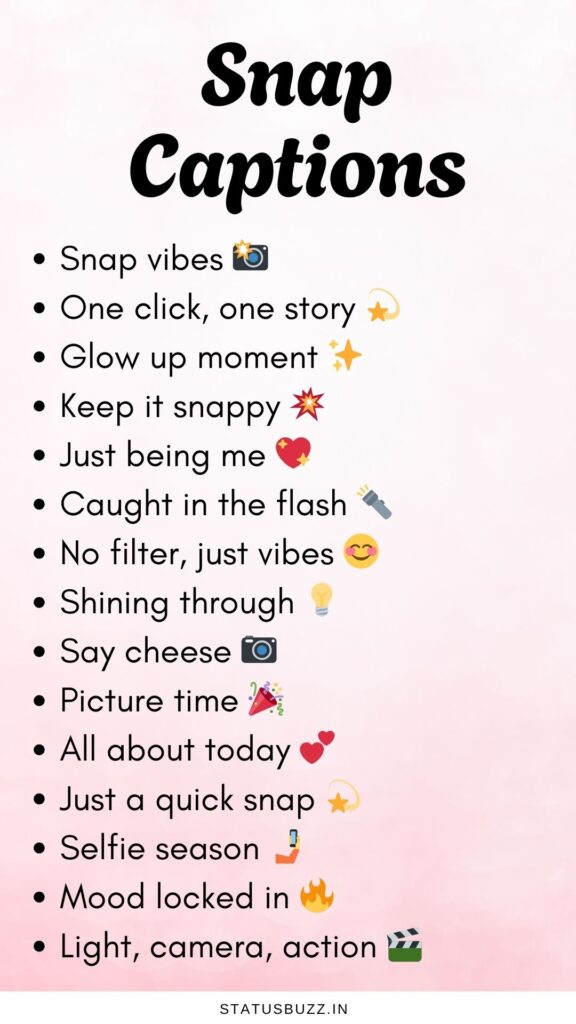snap captions