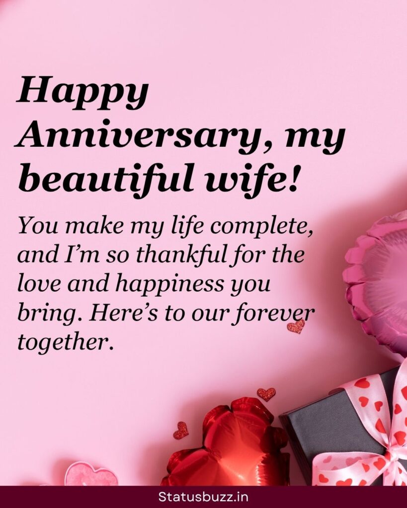 Anniversary Wishes For Wife