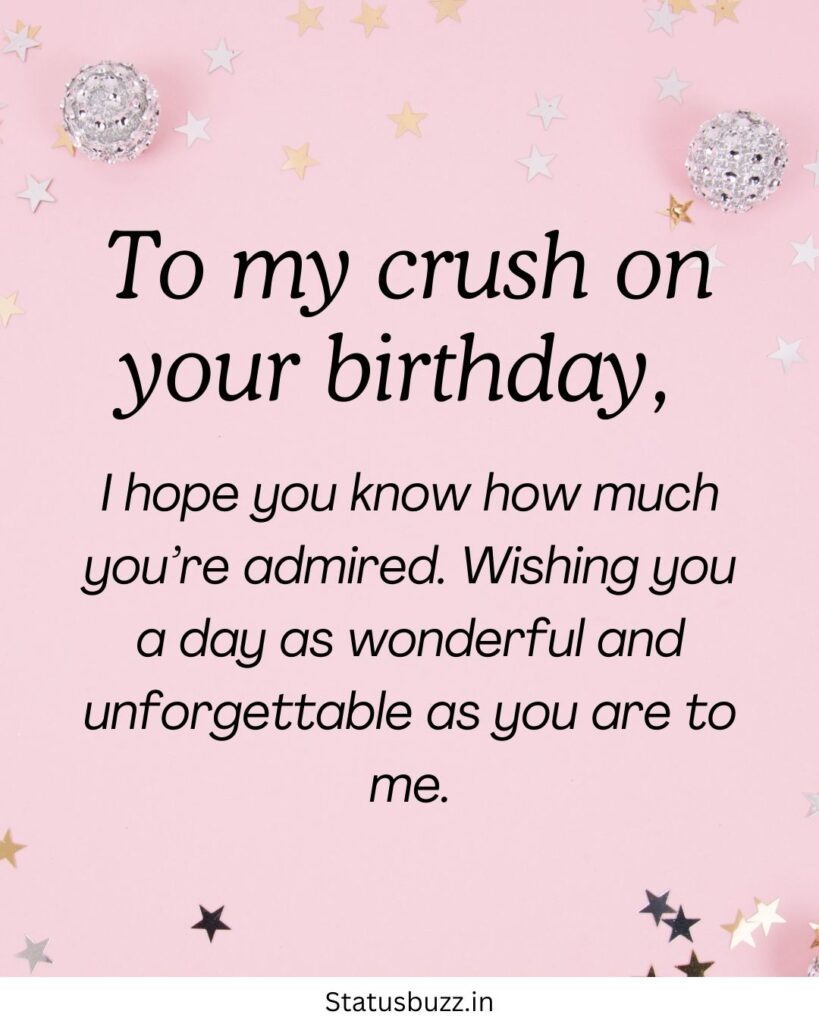 Birthday Wishes For Crush