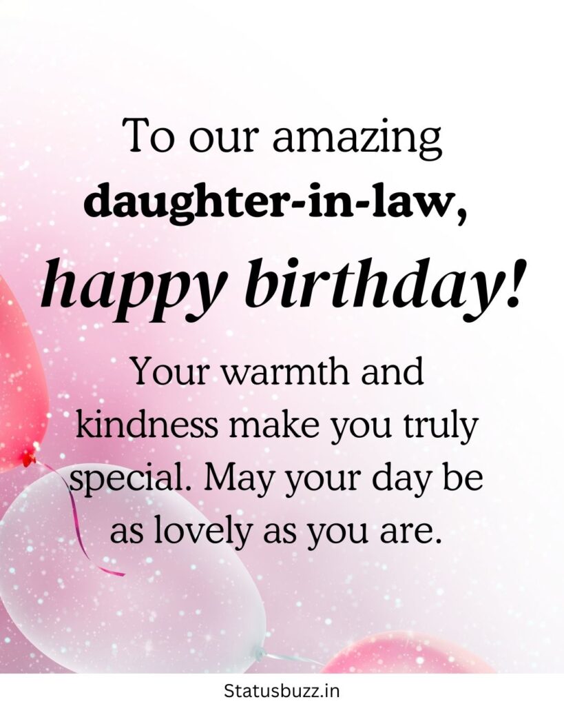 Birthday Wishes For Daughter-in-law