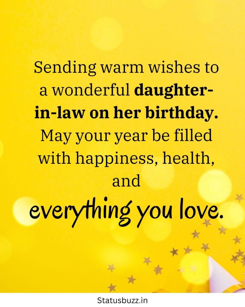 Birthday Wishes For Daughter-in-law
