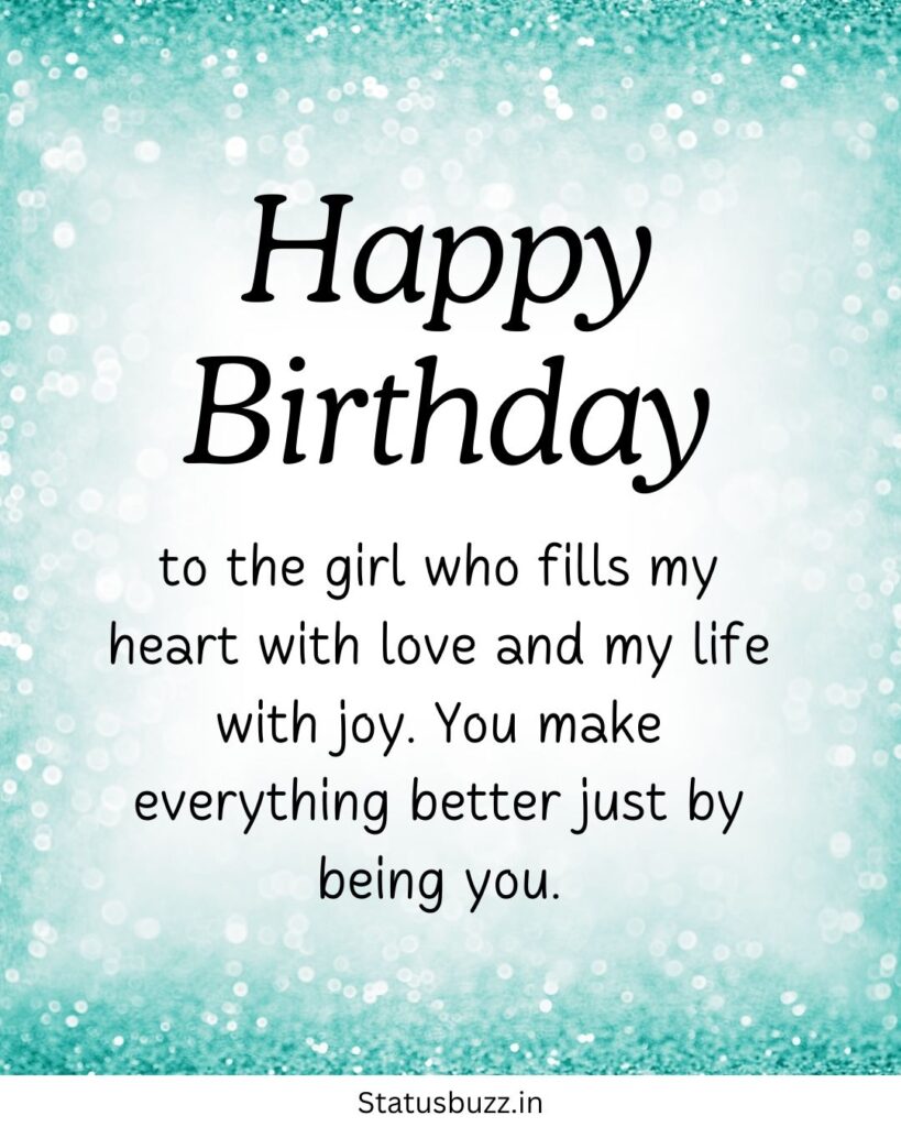 Birthday Wishes For Girlfriend