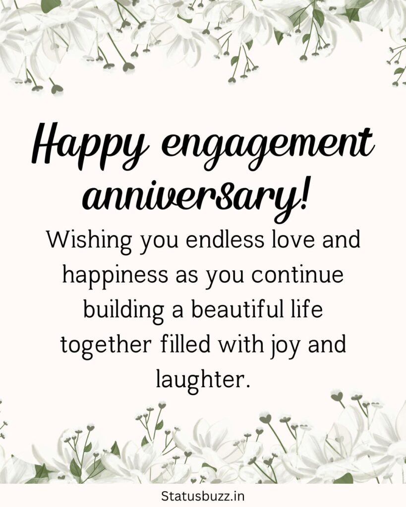 Engagement Anniversary Wishes