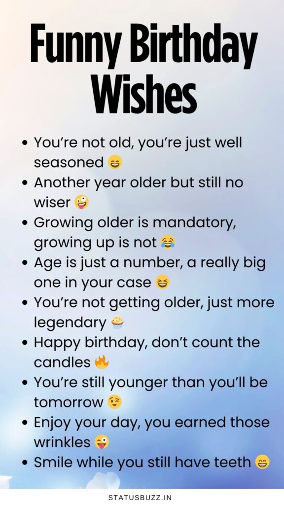 Funny Birthday Wishes