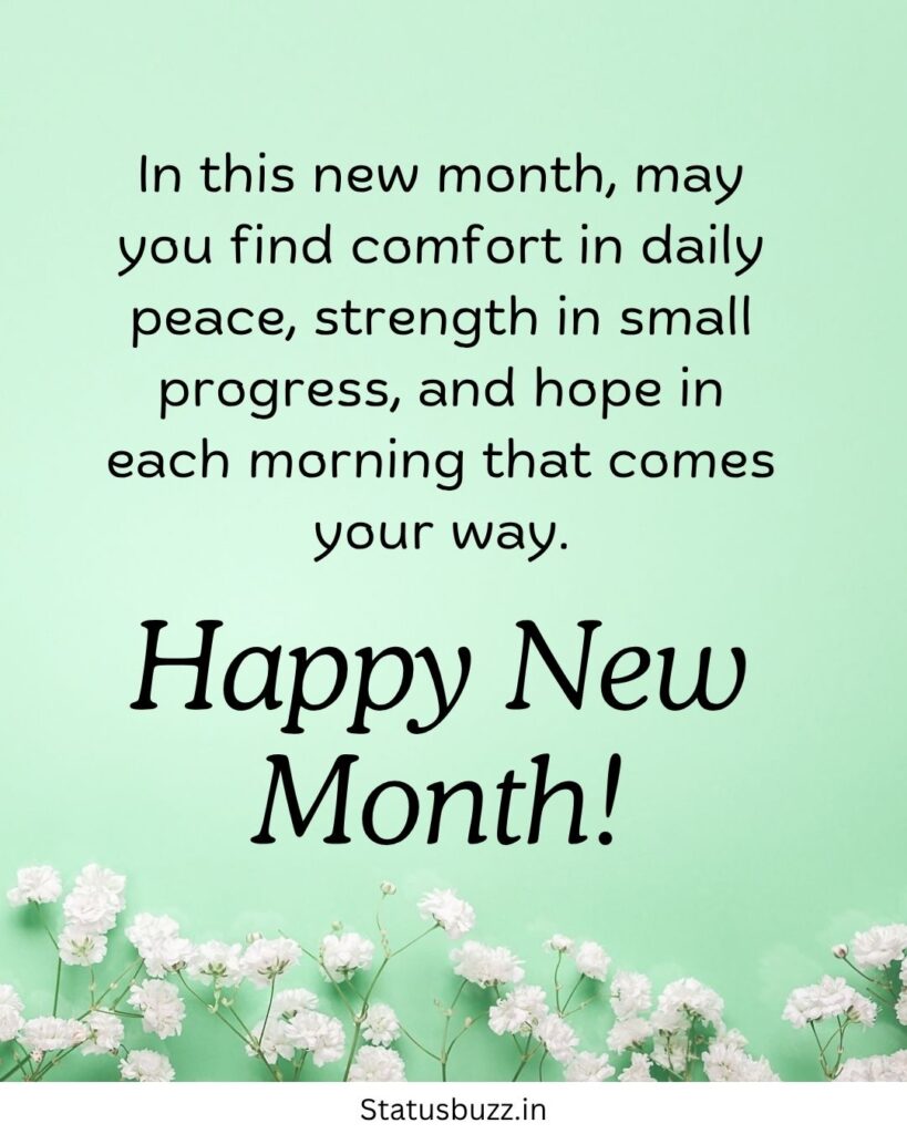 New Month Wishes