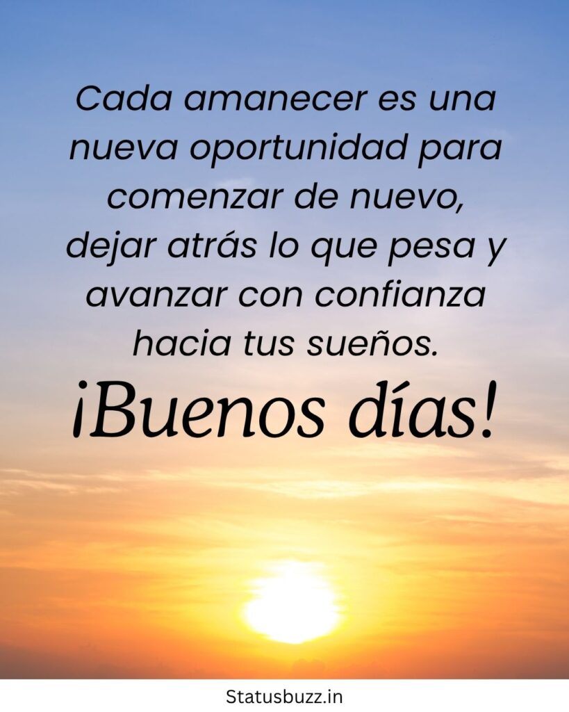 buenos dias frases positivas