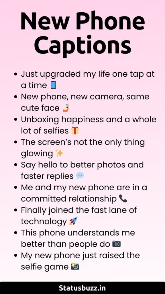 new Phone Captions