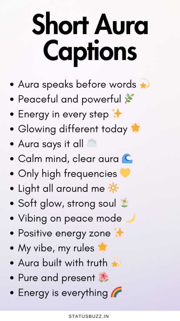 aura captions