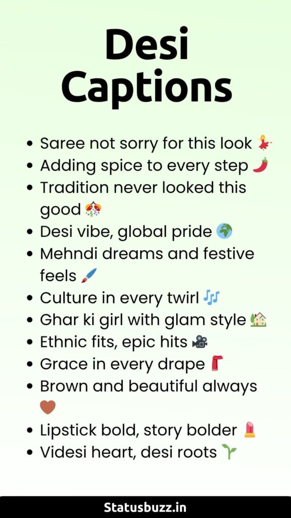 desi captions