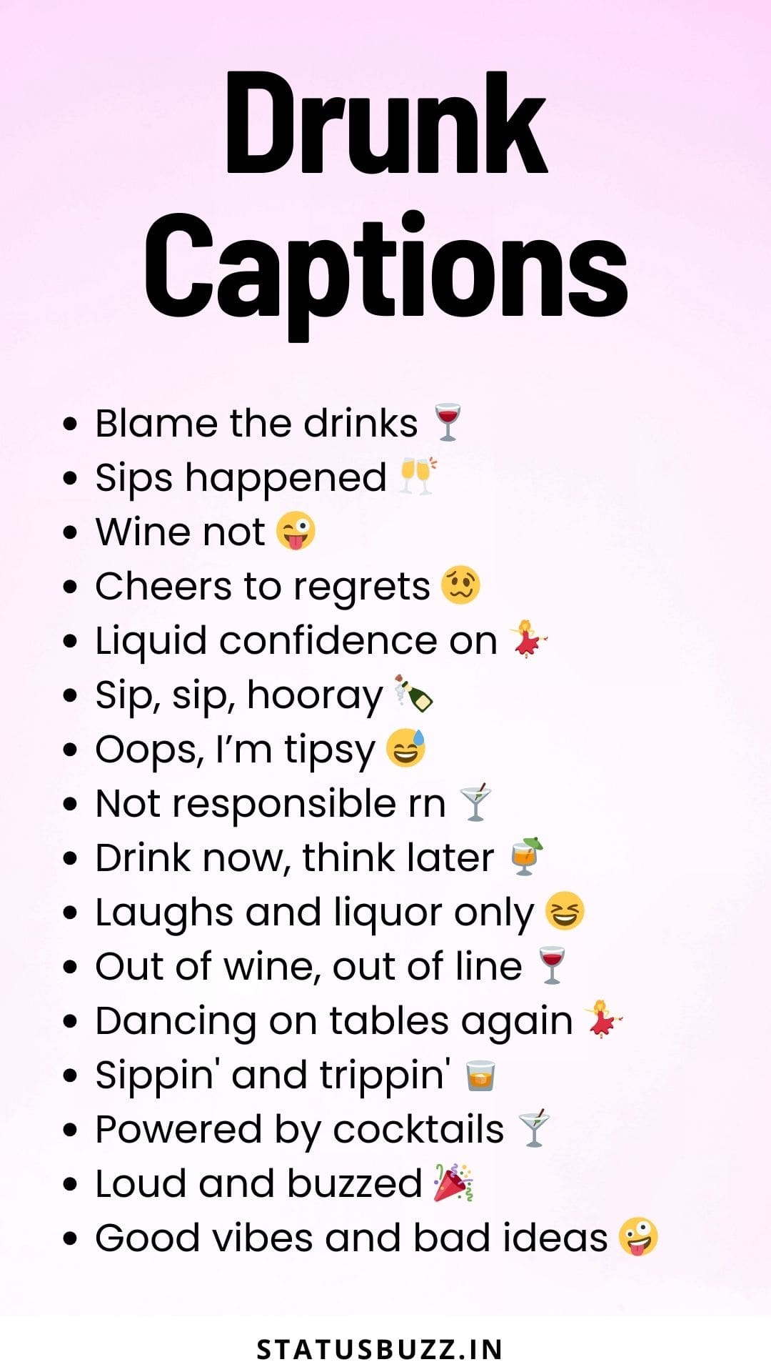 Interesting Info About Funny Drunk Captions