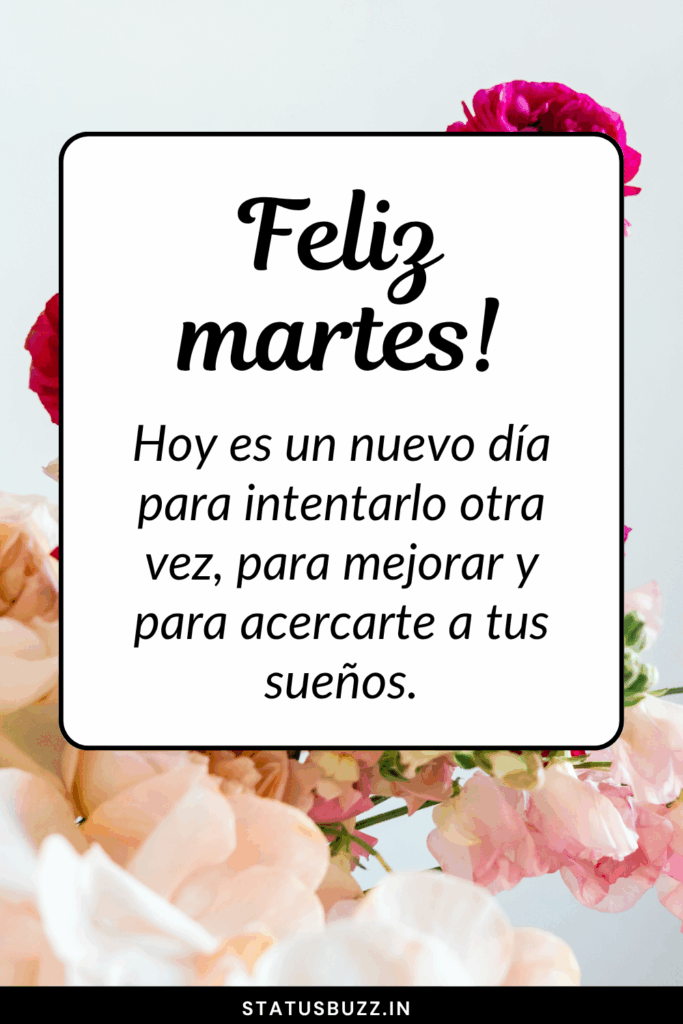 feliz martes