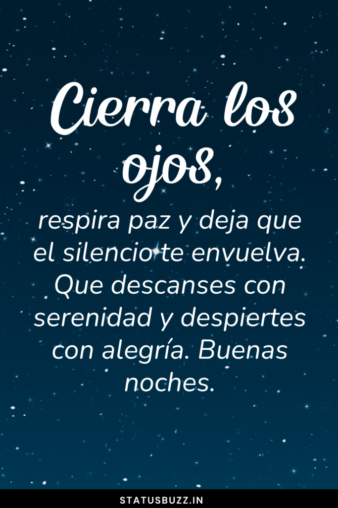 feliz noche bendiciones