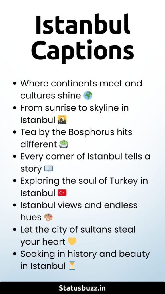 istanbul captions