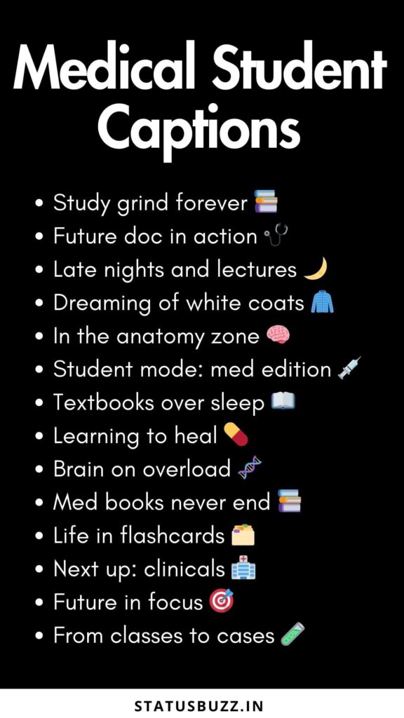medical student captions 