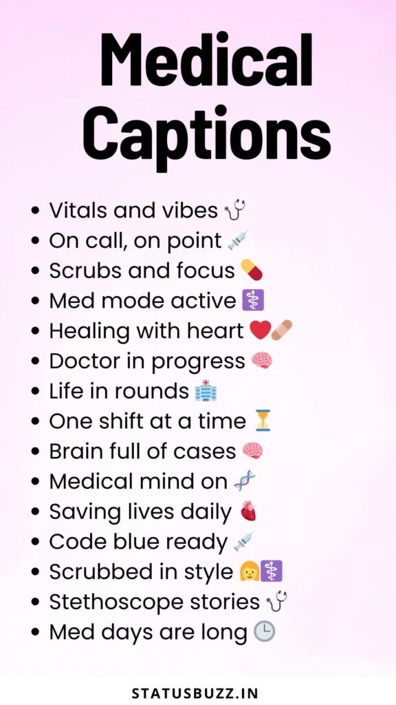 medical captions 