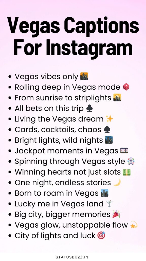 vegas captions