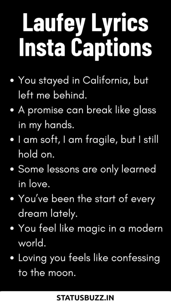 Laufey Lín Jónsdóttir Lyrics Captions